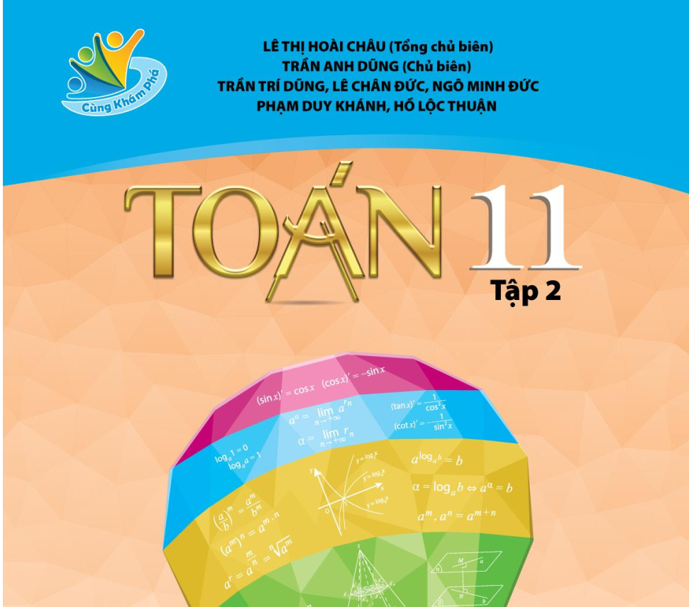 SÁCH GIÁO KHOA TOÁN 11 TẬP 2 CÙNG KHÁNG PHÁ Miễn phí